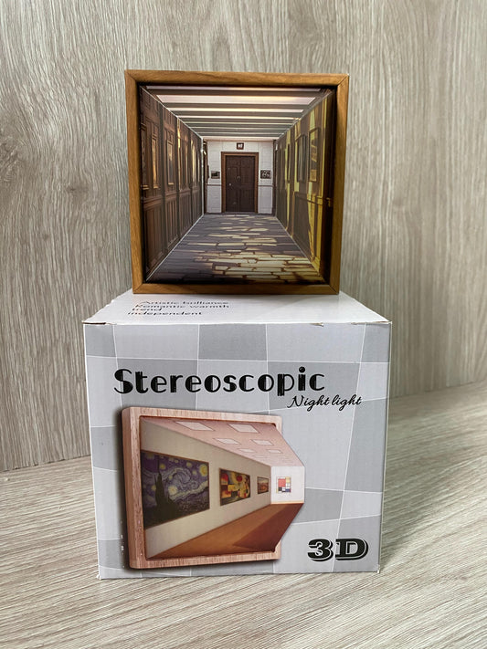 Lampara Cuadro de Pared con Luz 3D